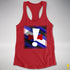 Puppy Pride Flag Exclamation Point Racerback Tank